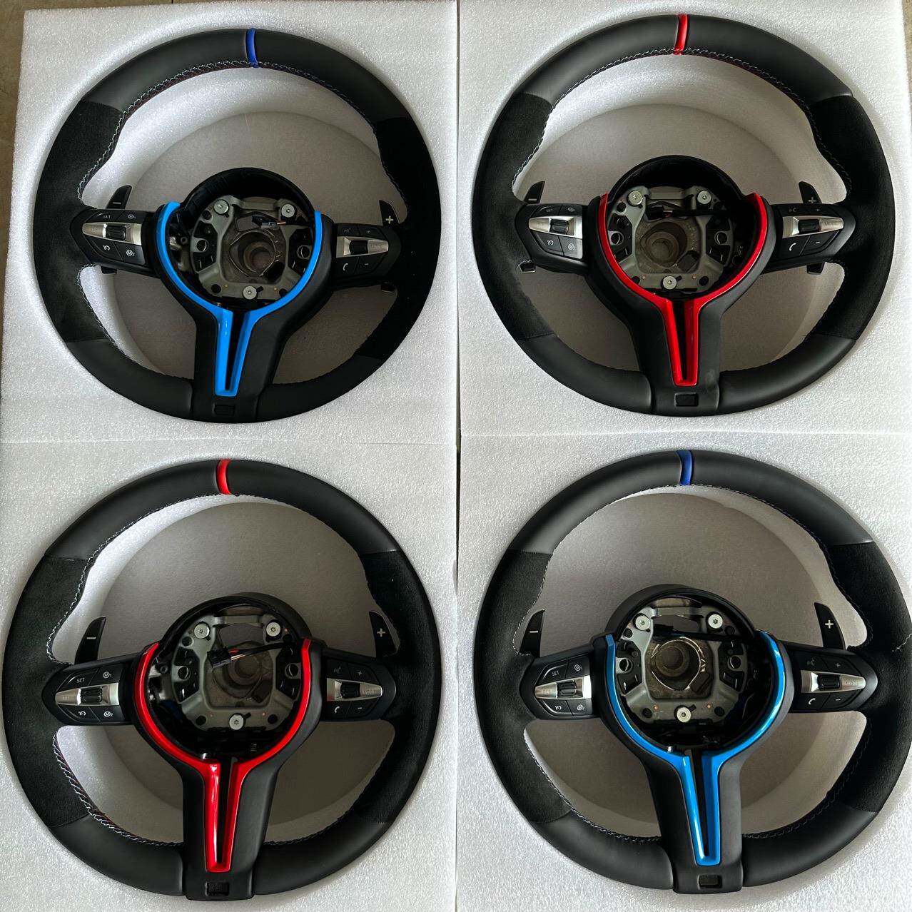 适用于BMW宝马F35 F18改MP方向盘12345系 X1X3X5改MP翻毛皮方向盘