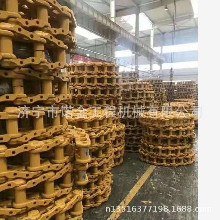 挖掘机配件夏工808链条支重轮履带总成四轮一带