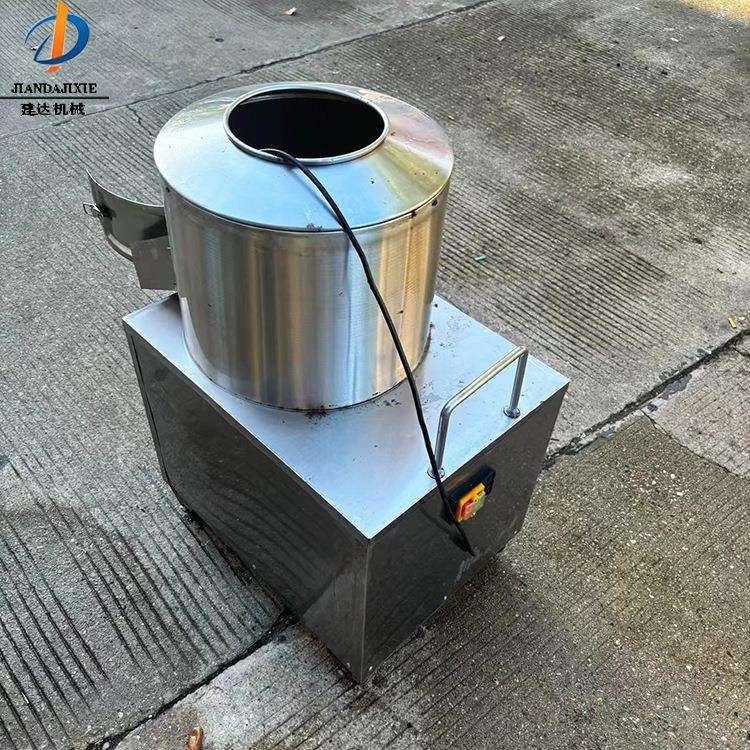 电动土豆削皮机 不锈钢洋芋马铃薯去皮机 立式土豆去皮清洗机图片