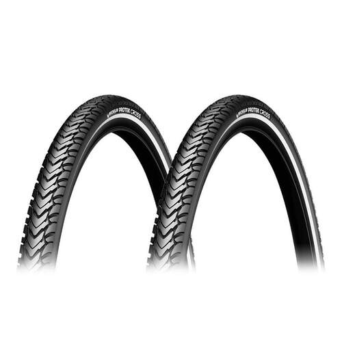 MICHELIN自行车外胎防滑山地带反光条700C公路瓜车自行车骑行轮胎