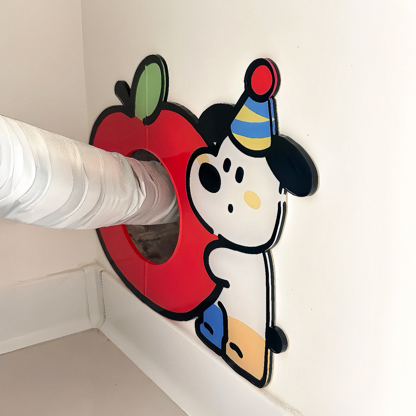 多巴胺空调孔装饰盖空调管道遮挡装饰美化亚克力墙面遮丑家居好物