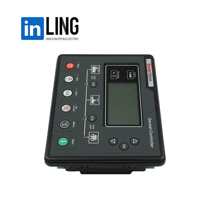 自启动控制器 HGM6120U2C 柴油发电机组自动检测保护控制屏面板