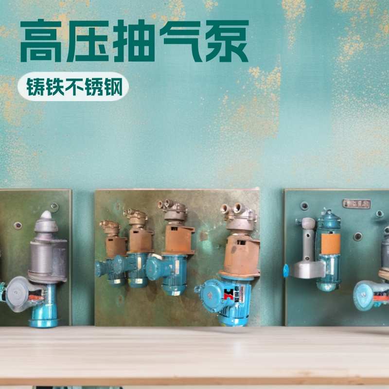 高压抽气泵工业水循环抽气负压吸附泵2BV2070水环式真空泵压缩机