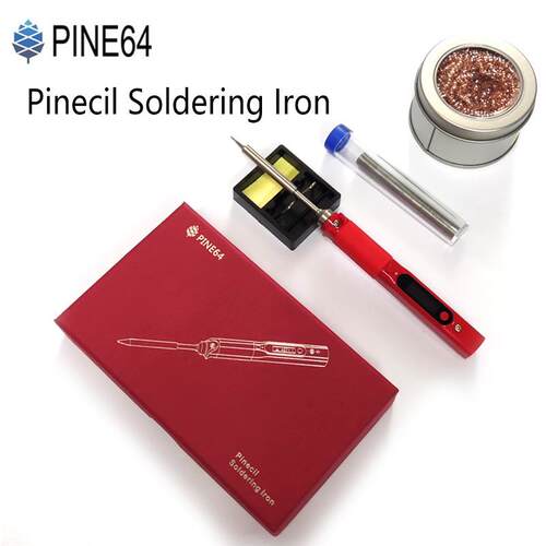 Pine64便携式调温恒温电烙铁开源编程维修电子焊台工具焊接