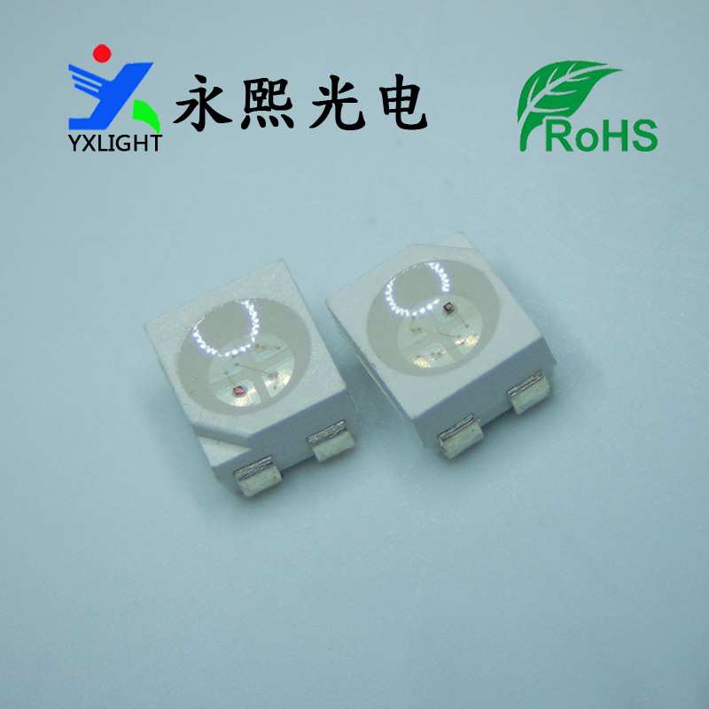 SMD3528红蓝双色发光二极管led灯珠 贴片1210红蓝灯珠