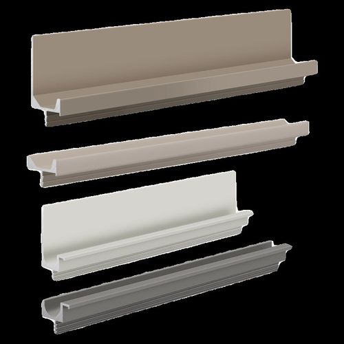 子母开槽嵌入AB款隐形加长通体w1000u702705安哥拉灰白色衣柜拉手