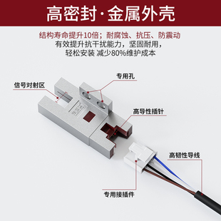 671 U型金属槽型光电开关感测器EE SX670 WR极限开关EE 674 SX672