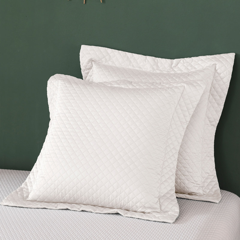 60支双股长绒棉靠垫靠枕全棉卧室床头宽边夹棉纯色简约枕套60*60,居家布艺,床头靠垫,淘宝优惠券,粉丝福利购,淘宝优惠卷