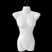 半身悬挂塑料加厚模特服装 店卖用半边模特片温泉泳衣男女胸片假人