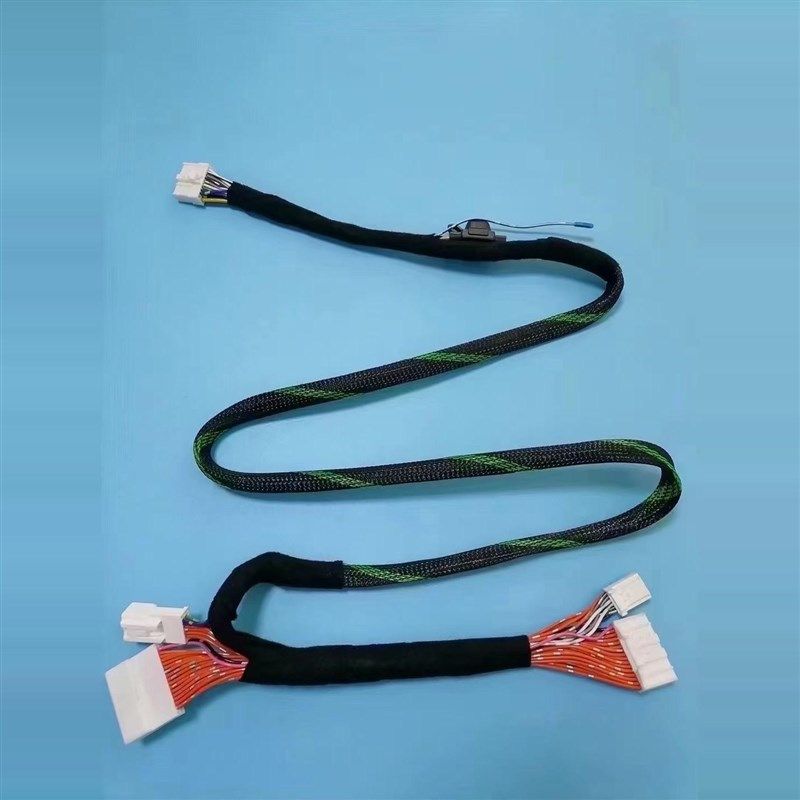 定制汽车dsp功放改装专用线束1.5米无损安装延长尾线无损线束对插