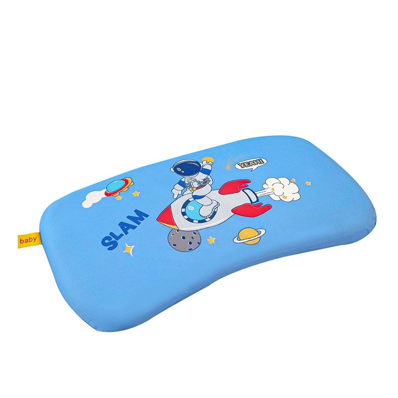 太空宇航员儿童枕头夏季凉感婴幼儿定型枕一只装0-3岁低枕薄款4-6