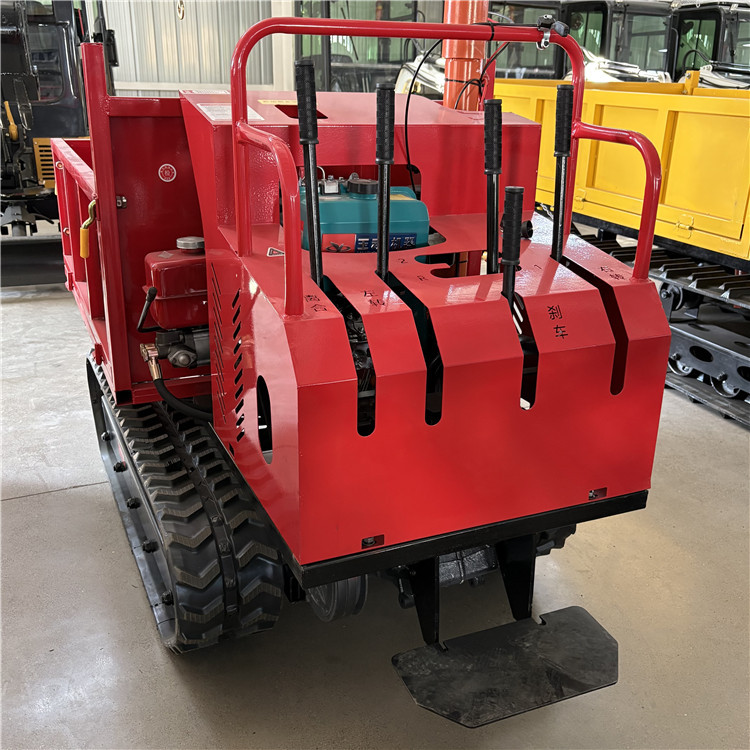 履带运输车农用全地形爬山虎工程运料自卸车1吨5t小型履 带运输车