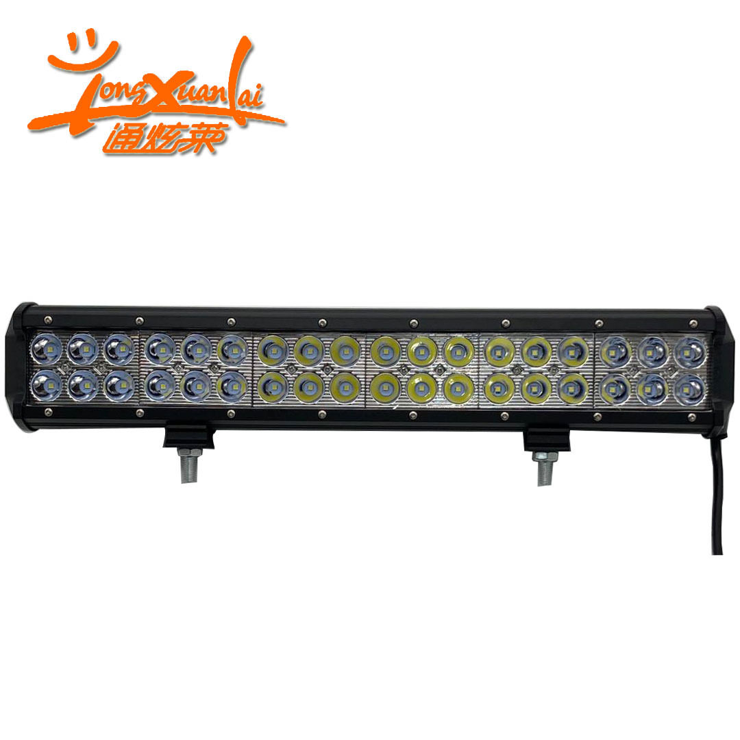 LED17寸长条灯大货车三目二排108W高亮LED车灯汽车led工作