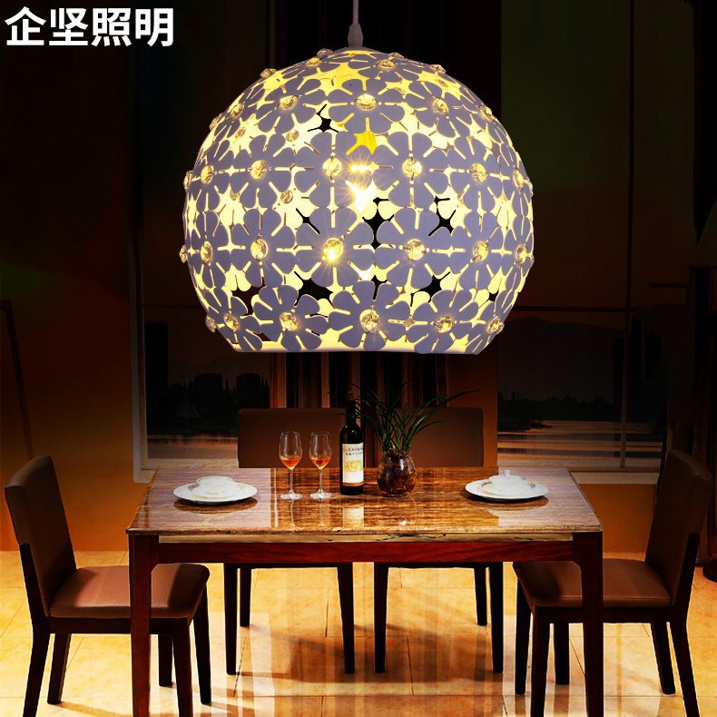 现代简约LED餐厅过道吊灯