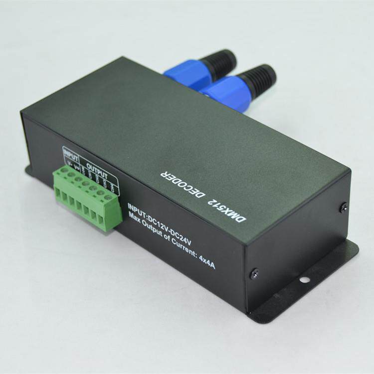 DMX512解码器 LED灯RGB控制器分控器3通道输出控制器 DMX分控器