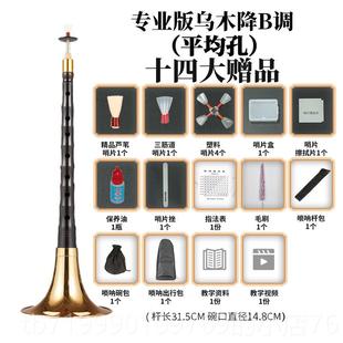 高档初新艺 唢呐乐奏器民全套学者成人专业演乌木D调降B调间喇叭