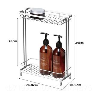 高档日本Asve角l室置物架浴卫间置物架洗漱台收纳厕所沥水生架防