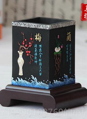 高档老办公桌笔筒办公摆件谢师礼品毕业送同师实用学聚会纪念品室
