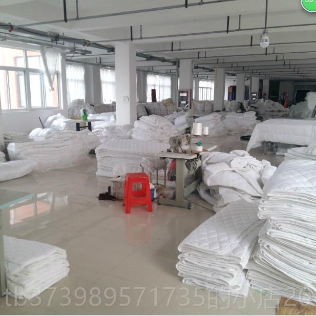 正品酒店床单/三四件套全棉床用品布草宾馆白色棉纯医院贡缎条纯T图片
