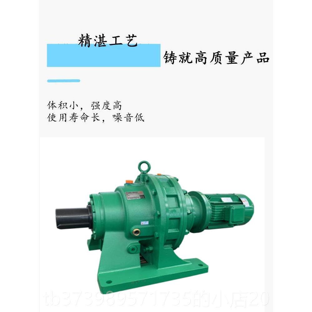 正品茂行星线轮减速机卧摆式立式国BWDBLDXWDXLD搅拌配件大针全图片