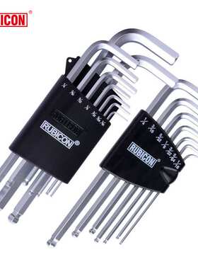 罗宾汉RUBICON长波头六角扳手套装 RHK-297L/RHK-299L(英制7/9支)