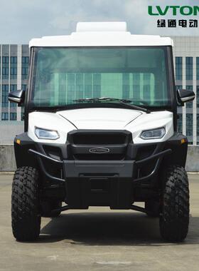 【出口电动车】UTV封闭式越野车绿通全地形沙滩车 LT604F工厂直供