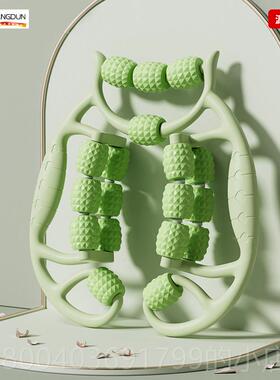 高档德国-SLD/腿部摩器按环夹腿神滚轮瘦大腿小腿肌肉放松器形泡