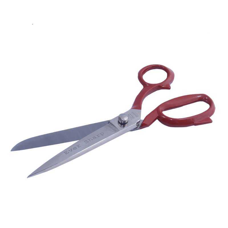 10-25.5cm剪刀服装剪裁缝剪 红手柄剪 10/12寸可选,3C数码配件,摄像机配件,淘宝优惠券,粉丝福利购,淘宝优惠卷