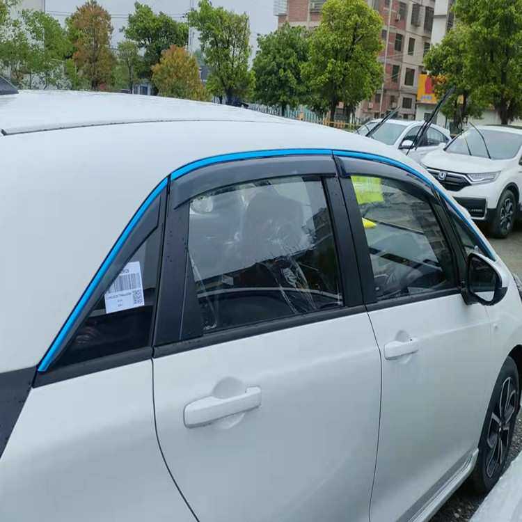 21款飞度雨眉晴雨挡2021二代四代改装件大全LIFE来福酱车窗