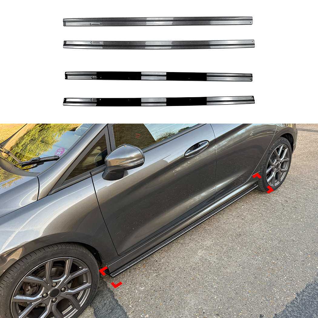 适用福特嘉年华Fiesta MK8 ST Line 2018+侧裙小包围扰流板改装