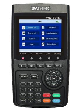 Satlink WS-6916 DVB-S2 高清寻星仪 信号仪
