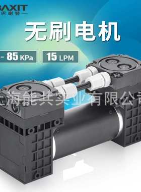 BAXIT微型真空泵抽气泵24V采样泵高负压12V电动隔膜泵G7BL128515