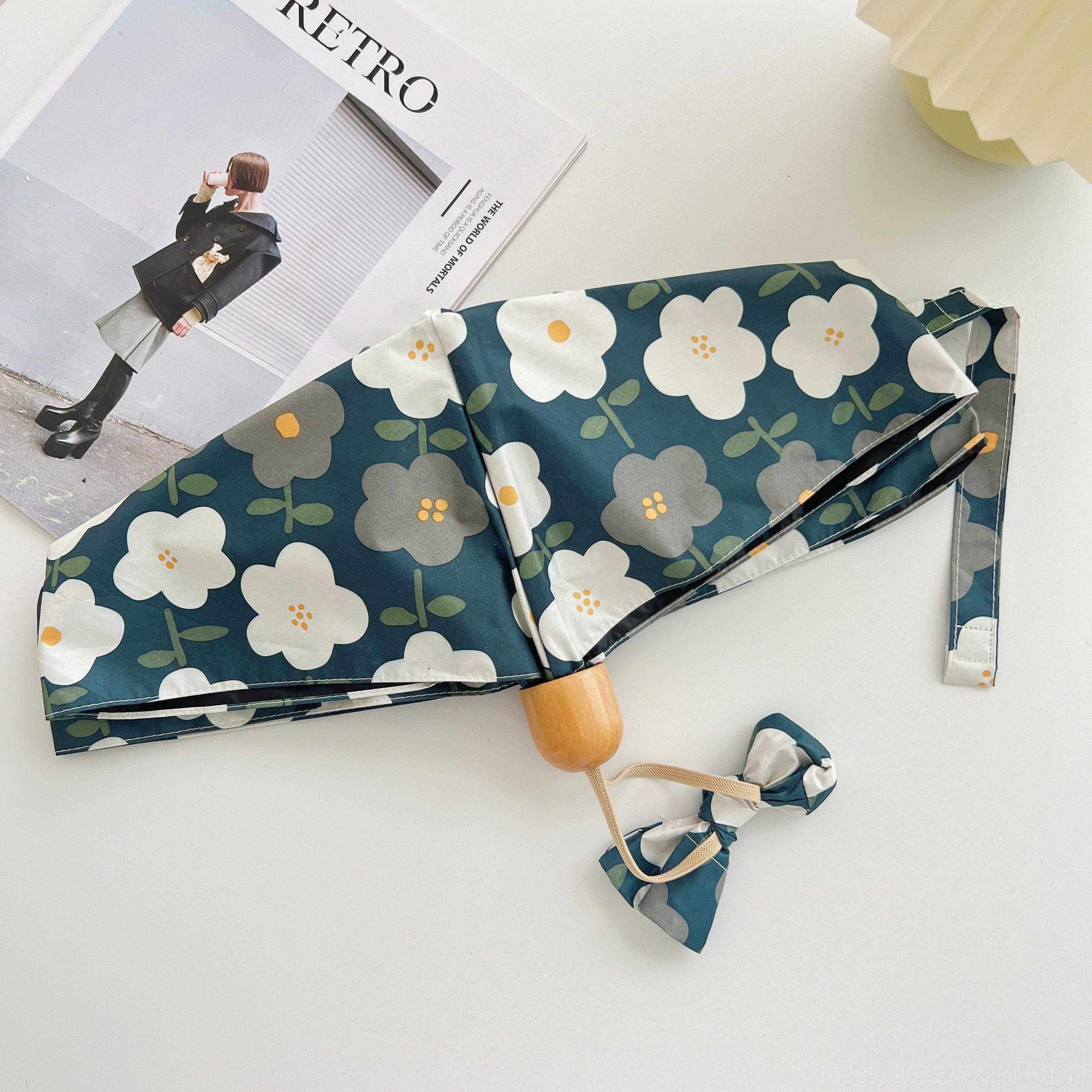 新款绿雨伞女遮阳伞自动高颜覆古遮伞手动学生防晒值抗UV墨宝阳宝,居家日用,伞,淘宝优惠券,粉丝福利购,淘宝优惠卷