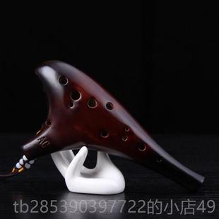 新款 陶笛2初级中门音A孔c重点学生入级12孔陶笛专业1演奏陶埙乐器