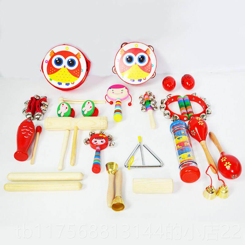 正品奥尔夫打击乐器套装儿板音乐器材响全碰铃手鼓早童教大幼儿园