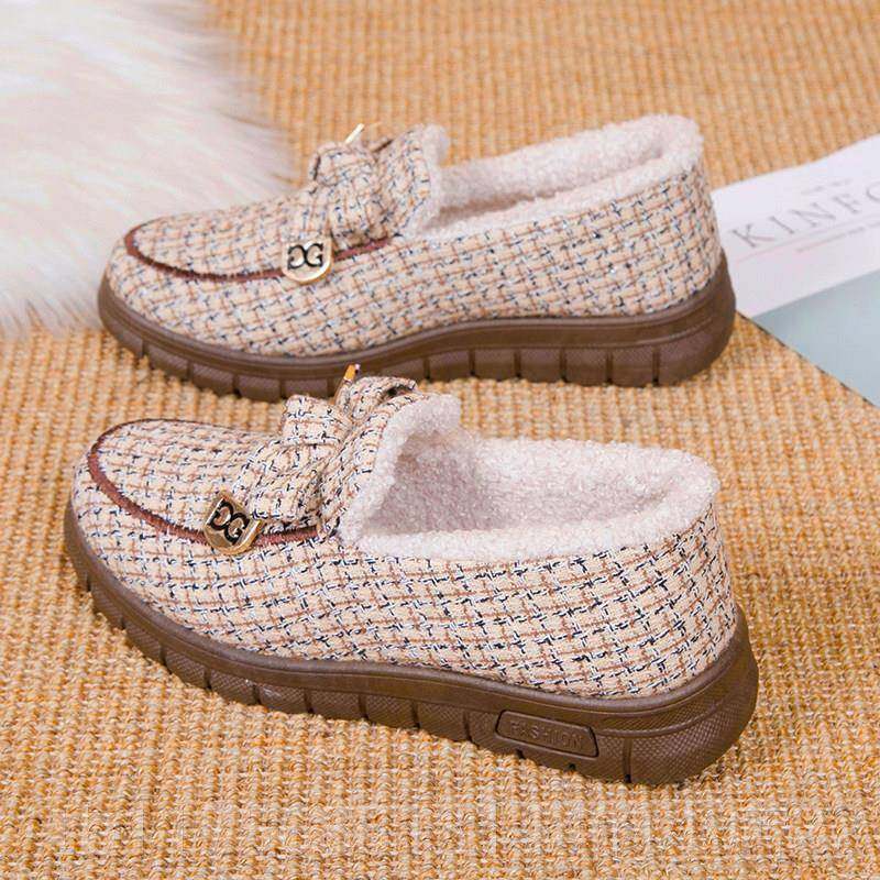 正品冬一季新款加绒加老京布鞋女北棉鞋脚蹬平底休闲棉靴厚保暖妈,女鞋,时装靴,淘宝优惠券,粉丝福利购,淘宝优惠卷