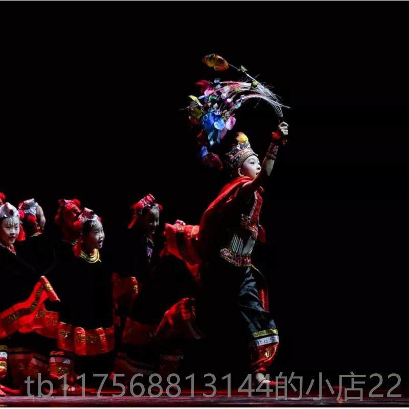 正品第届小荷风采暖少洋洋舞蹈演出服儿童数民族十服装女演中国风,童装/婴儿装/亲子装,儿童演出服,淘宝优惠券,粉丝福利购,淘宝优惠卷