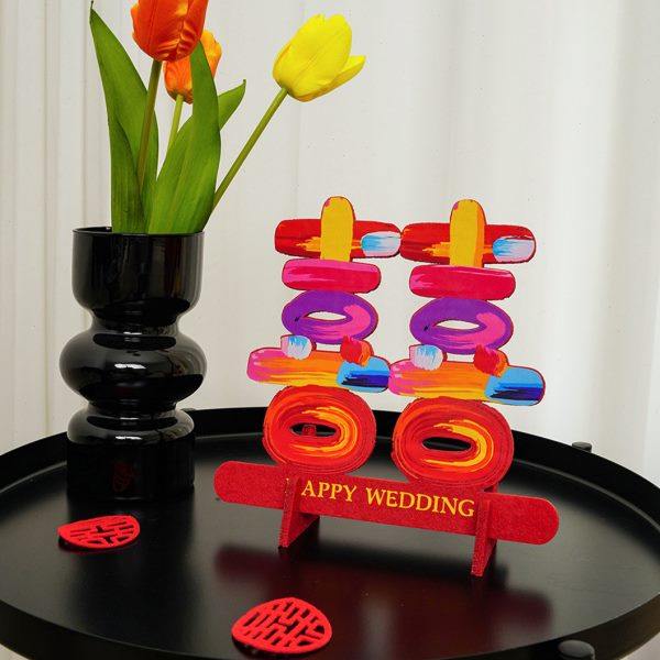 糊涂娘娘结婚立体喜字摆件花瓶婚房布置女方卧室装饰客厅桌面摆台,节庆用品/礼品,婚房装扮用品,淘宝优惠券,粉丝福利购,淘宝优惠卷