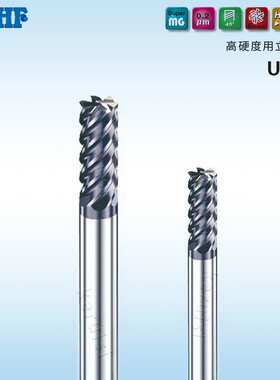 65度高硬度立铣刀6刃钨钢铣刀DHFΦ8.0  UVT0806L UVT1006 Φ12