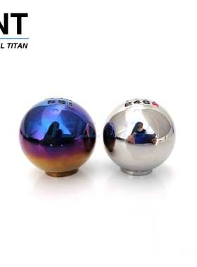 【厂家生产】钛合金 汽车排挡头 氧化渐变 钛gear shift knobs