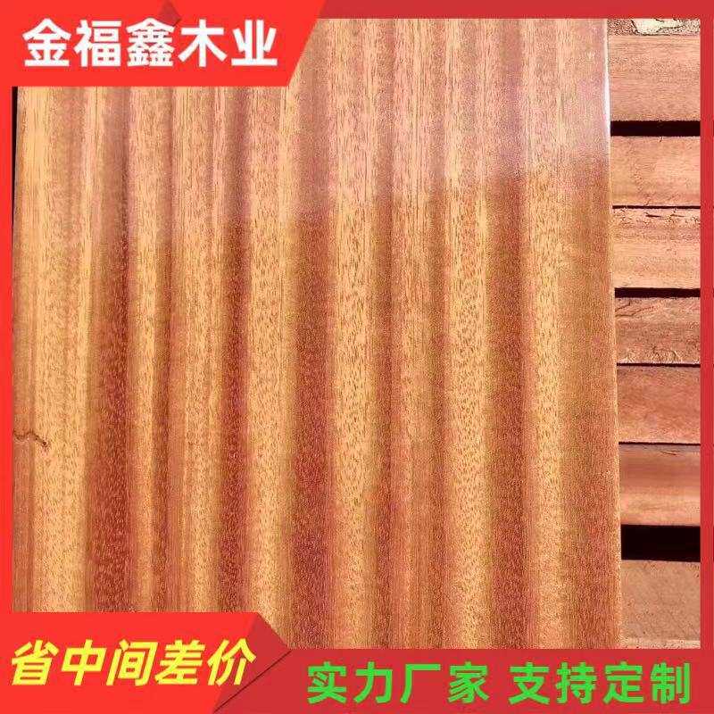 巴新柚木源头工厂 金丝影木现货供应 花纹好价格美丽家具材