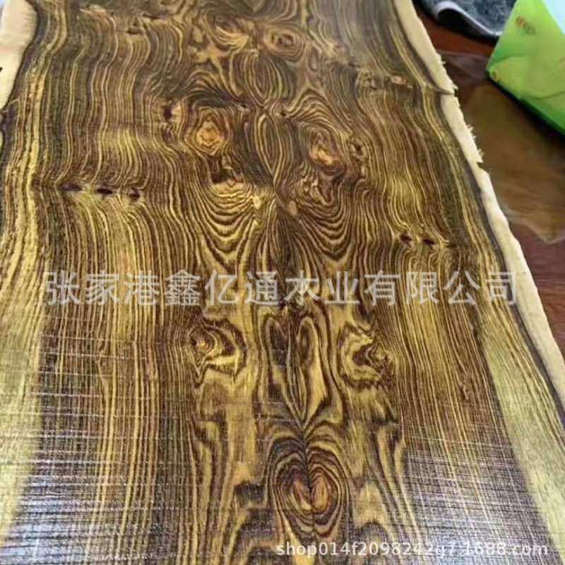 进口原木黄金檀木料 加工黄金樟虎斑檀木材家具工艺品木板材