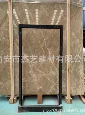 天然大理石啡色浅啡网 奢石背景墙家装地板飘窗石材加工 定制
