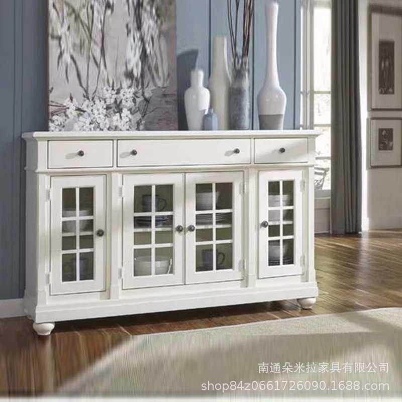 美式乡村餐边柜靠墙加油酒柜现代实木橡木简约收纳柜客厅茶水柜,模玩/动漫/周边/娃圈三坑/桌游,模型制作工具/辅料耗材,淘宝优惠券,粉丝福利购,淘宝优惠卷