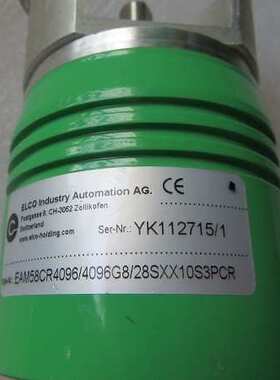 拆机ELCO宜科编码器EAM58CR4096/4096G8/28SXX10S3PCR成色新