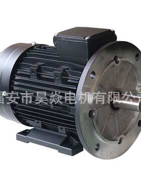 MS100L-2级铜线铝壳电机3kw电480V三相异步电动机B35大法兰