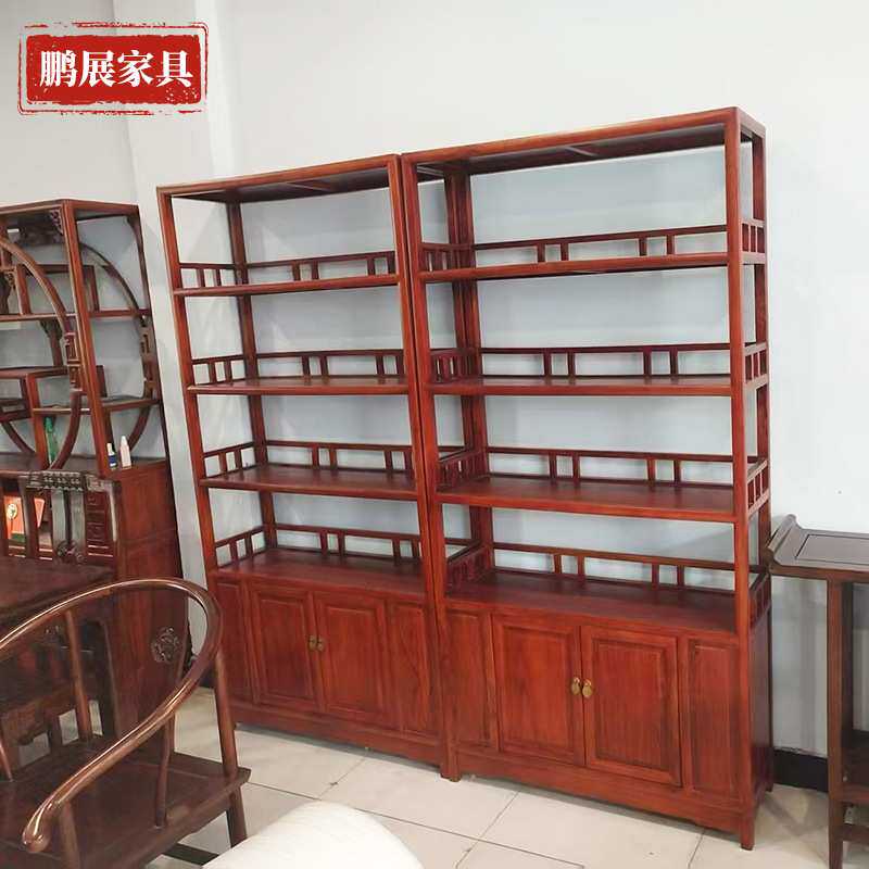 定制实木博古架客厅餐厅酒柜壁挂清吧酒架物置架靠墙展示柜书橱