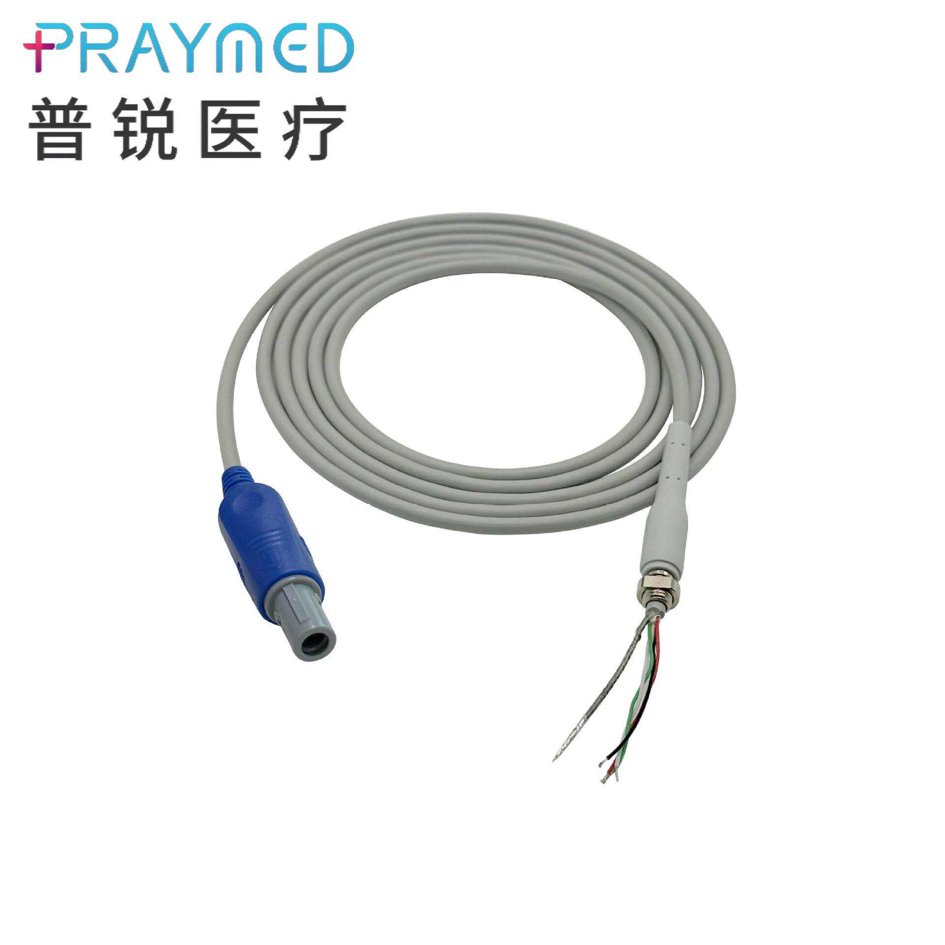 兼容理邦胎心宫缩监护仪F2 F3 F6 F9胎心探头维修线 6针单