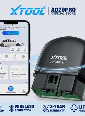 XTOOL Advancer AD20Pro OBD2 Bluetooth Scanner Full System