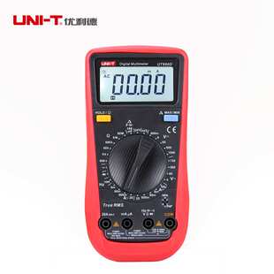 优利德数显万用表数字UT890C多功能表电压电流电容表 家用UT890D